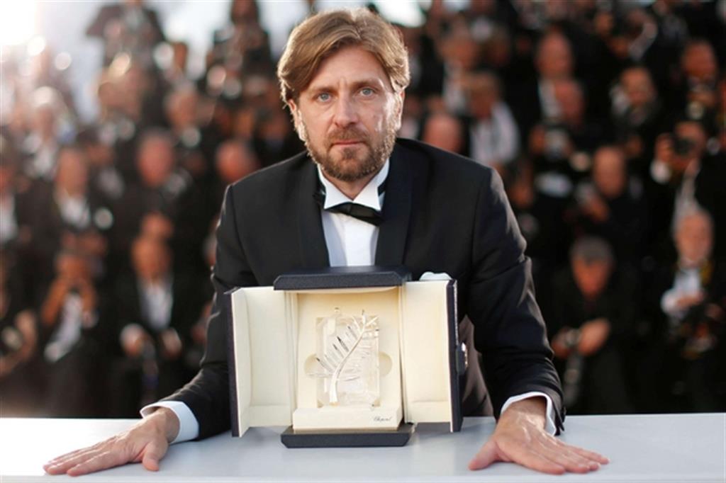 Il regista svedese Ruben Östlund. Il suo film, «The Square», ha vinto la Palma d'Oro