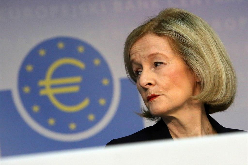 Danièle Nouy, presidente del Consiglio di Vigilanza del Meccanismo di vigilanza unico della Banca centrale europea (Epa)