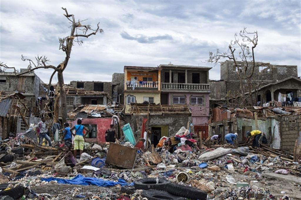 Oltre al terremoto, negli ultimi due anni Haiti è stata devastata da potenti uragani (Epa)
