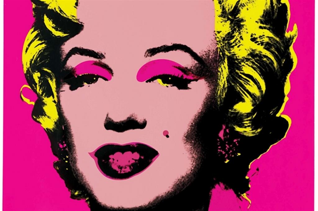 Andy Warhol: il ritratto di Marylin Monroe.