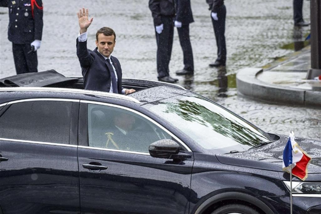 Francese per forza: Macron sceglie la DS7