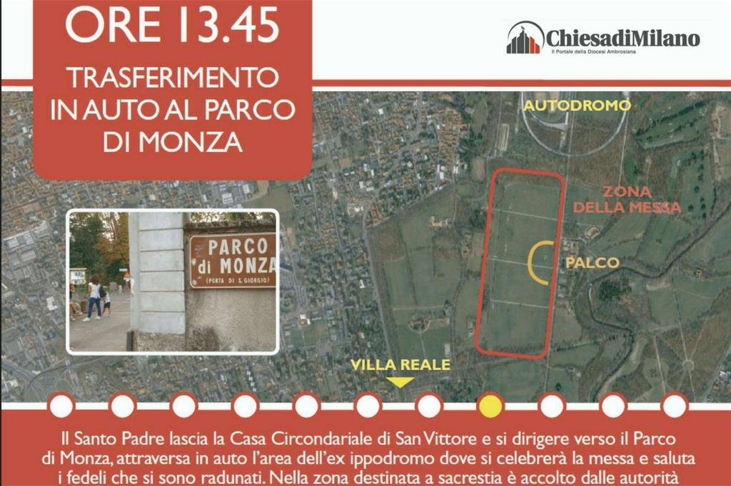 Il Papa al parco di Monza: aperte le iscrizioni dal 9 febbraio