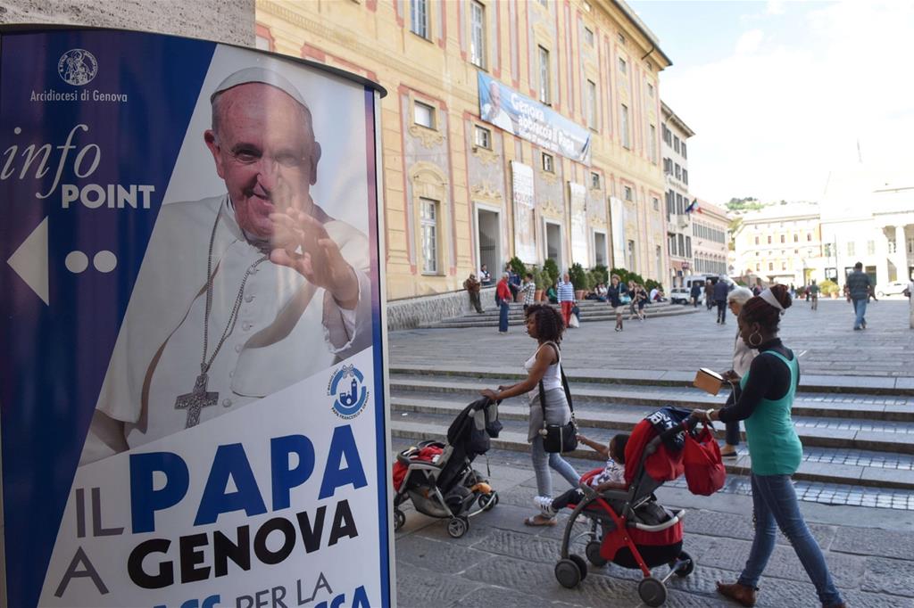 Come seguire in tv la visita di papa Francesco a Genova 