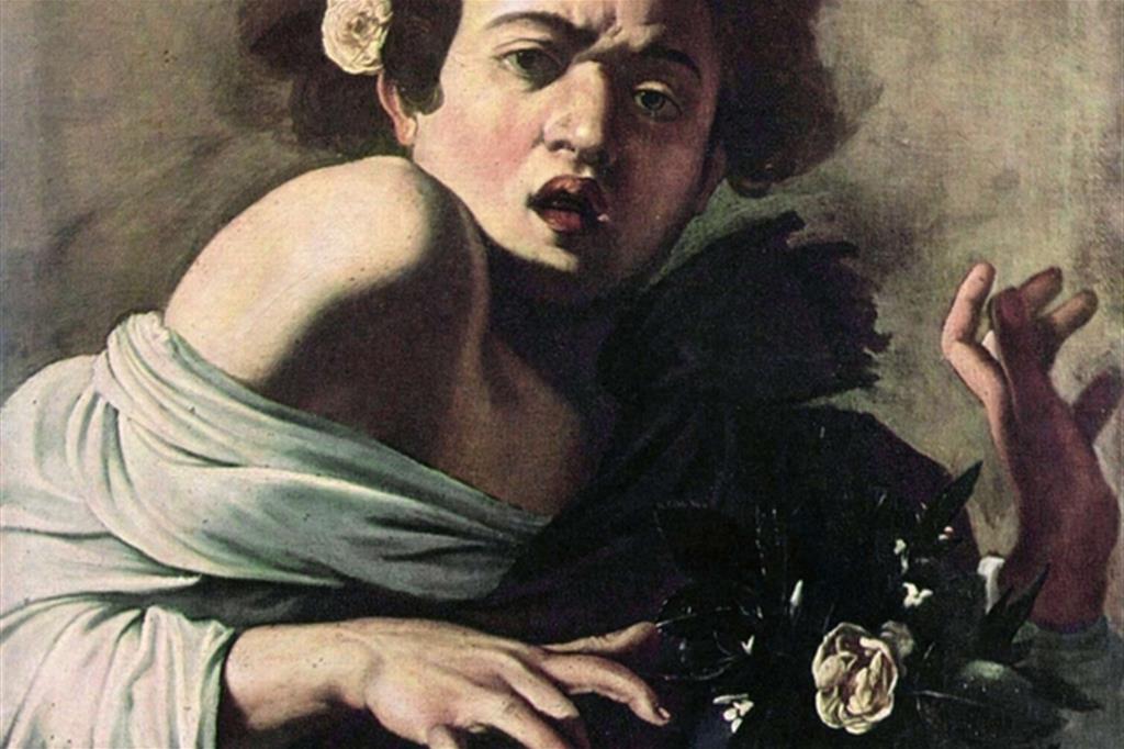 Il «Ragazzo morso da un ramarro» di Caravaggio (Firenze, Fondazione Longhi).