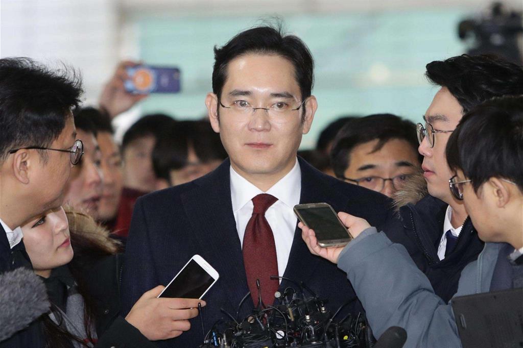 Lee Jae-yong, il vice presidente di Samsung per cui è stato chiesto l'arresto (Ansa)