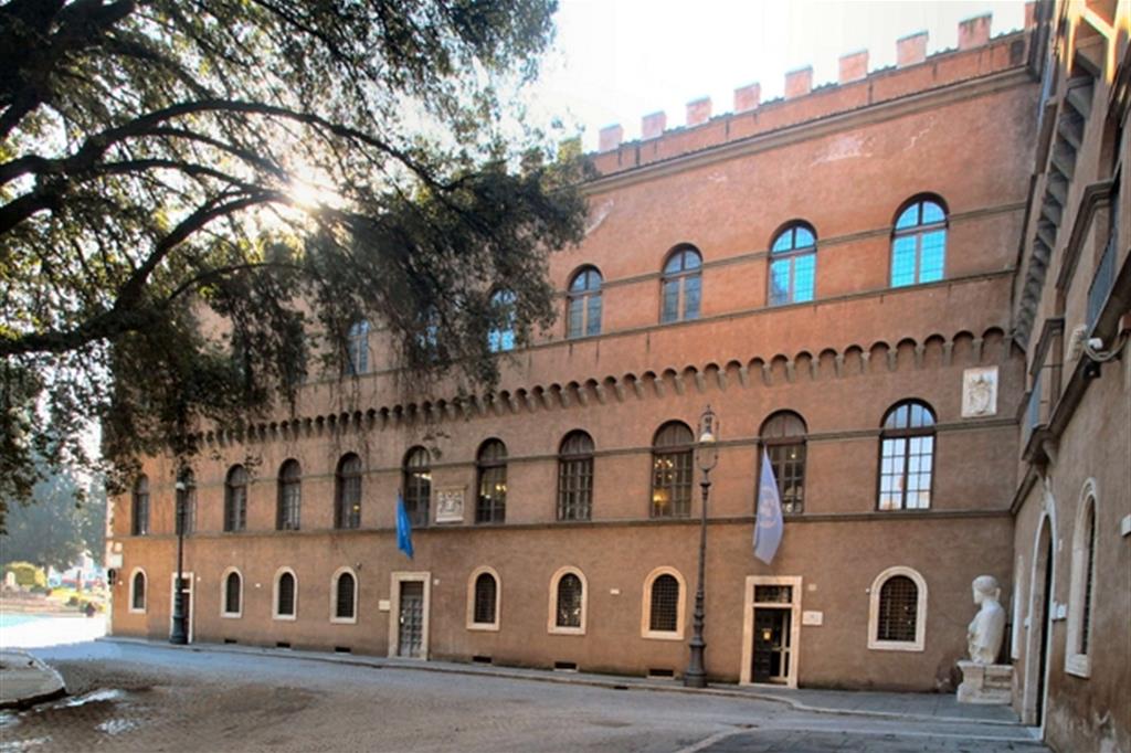 La sede della Sioi a Palazzetto Venezia (Roma)