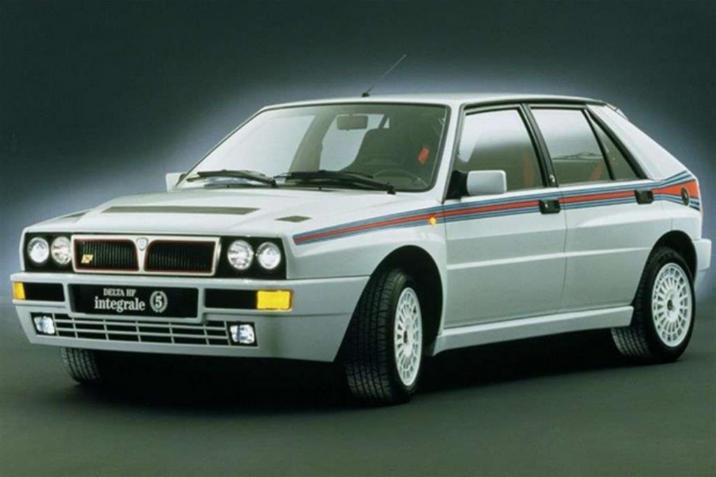La versione stradale della Lancia Delta Integrale debuttò sul mercato nel 1988. Qui una versione del 1992