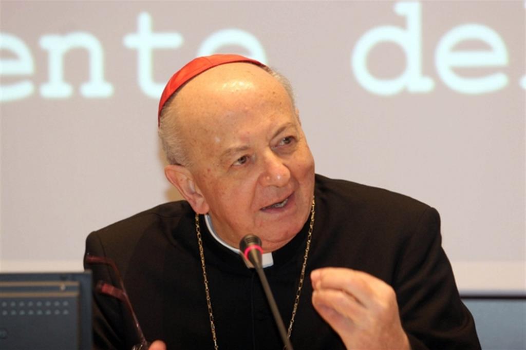 Il cardinale Attilio Nicora in una foto del 2008 (Siciliani)