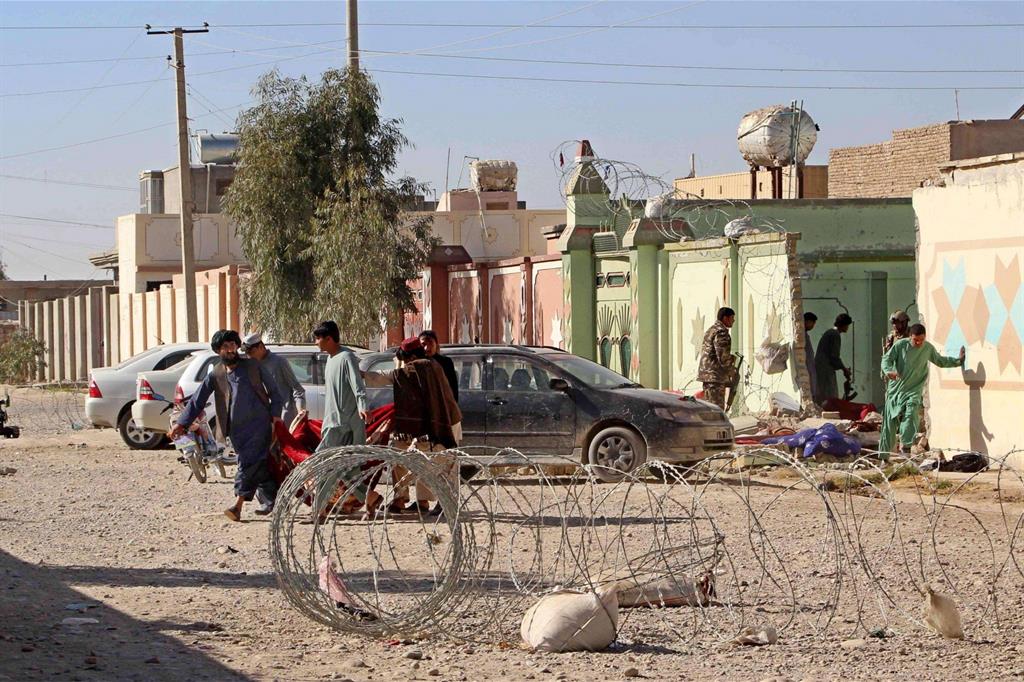 Doppio attacco a Kabul (Ansa)