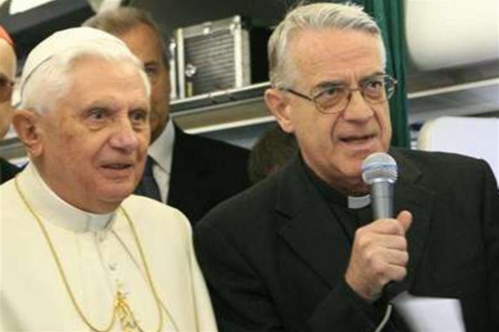 Padre Lombardi: «Benedetto un uomo sempre libero Anche nella rinuncia»