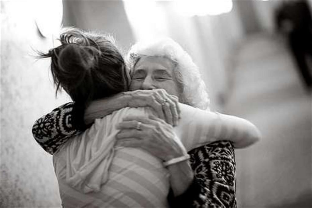 L'amore di una nonna è un amare gratuito, senza stringere