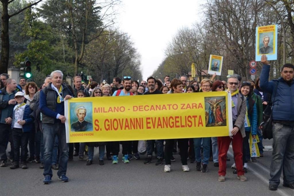 La parrocchia di San Giovanni Evangelista di Milano. Foto di Paolo Faccini - 