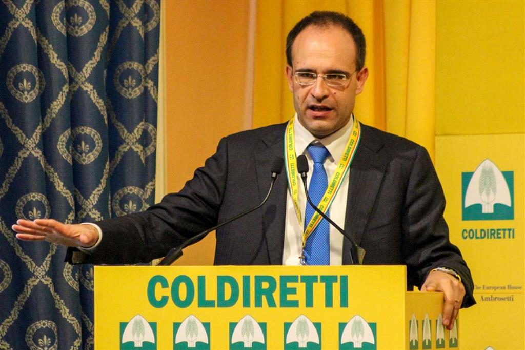 Roberto Moncalvo, presidente della Coldiretti, al Forum Internazionale dell'Agricoltura e dell'Alimentazione a Cernobbio
