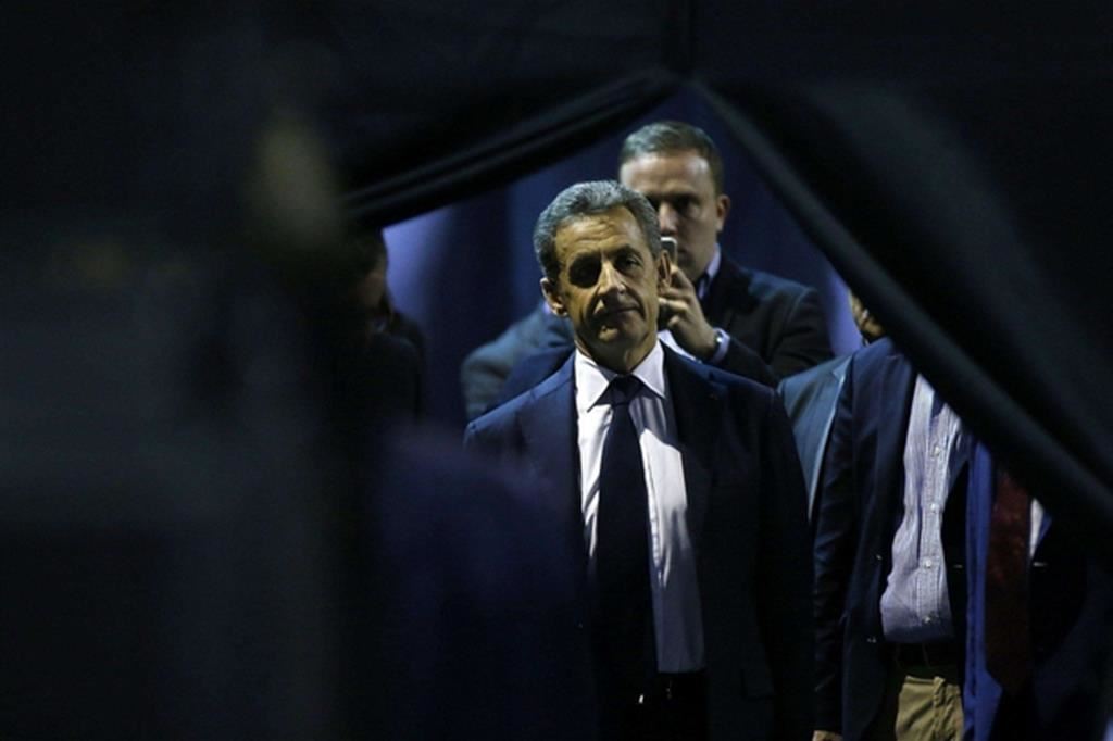 Nicolas Sarkozy: l'ex presidente finirà presto davanti ai giudici (Epa/Ansa)