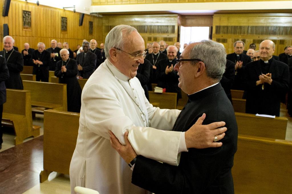 De Donatis con papa Francesco (Osservatore Romano)