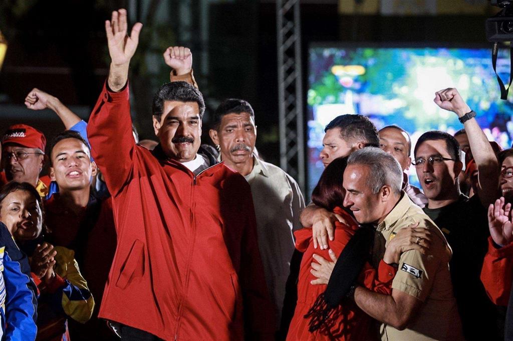 Il presidente Nicolás Maduro, Ansa
