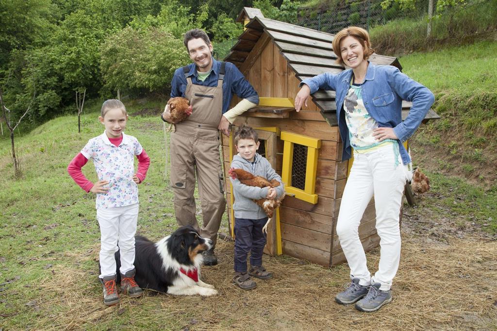 La famiglia Brosio protagonista della trasmissione “La fattoria di Orlando” in onda  su DeAJunior.