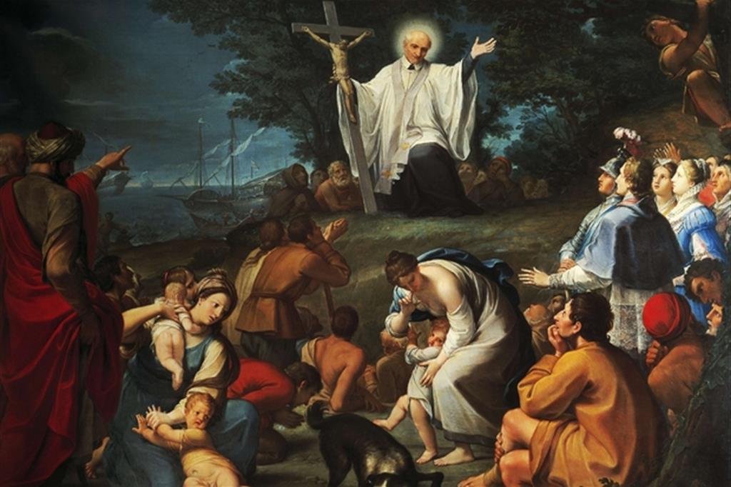 Predica di San Vincenzo de Paoli” di Giacomo Zoboli