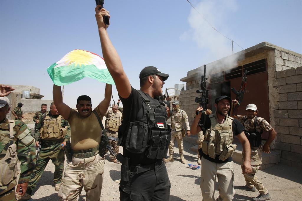 Peshmerga curdi in Iraq (Reuters)