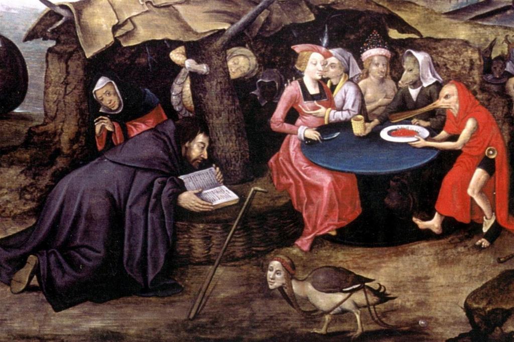 "Le tentazioni di sant'Antonio" di Peter Brueghel