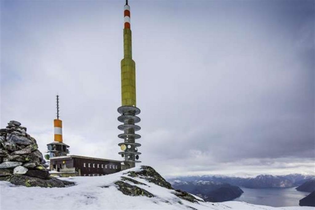 La Norvegia passa alla radio digitale. Il tramettitore di Sogndal (dal sito Radio.no)