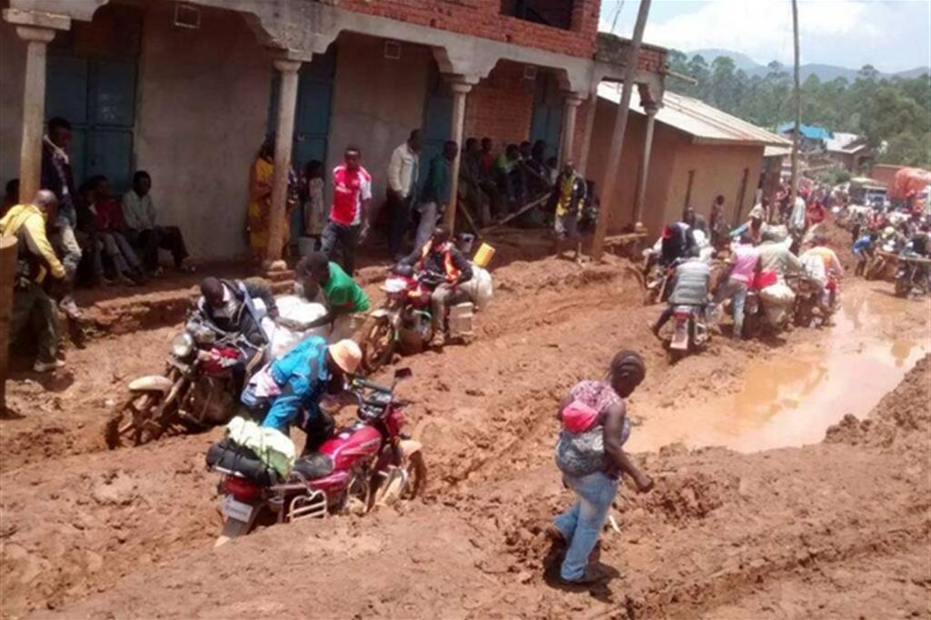 La zona dell'Università cattolica di Butembo, nel Nord Kivu congolese, dove è avvenuto il sequestro del sacerdote poi sfuggito