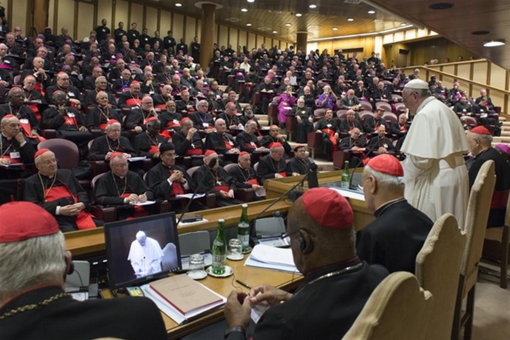 La conclusione del Sinodo dei vescovi sulla famiglia nell’ottobre 2015