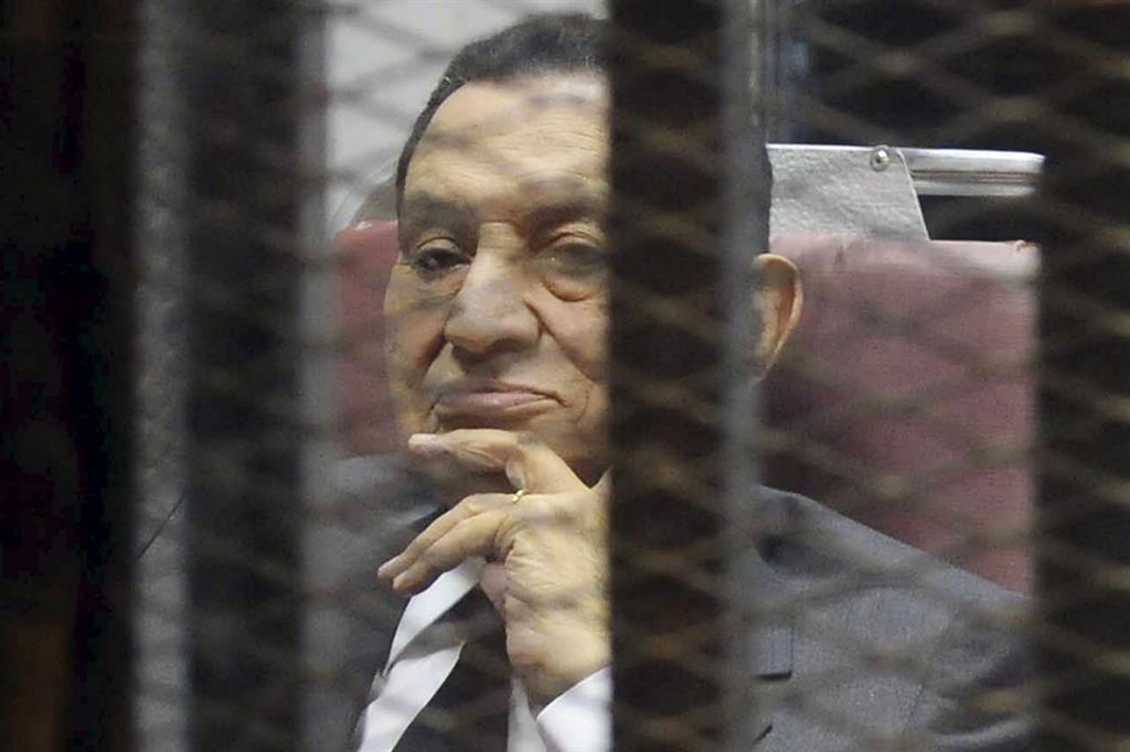 L'ex presidente egiziano Hosni Mubarak in una foto del 2014 (Reuters)