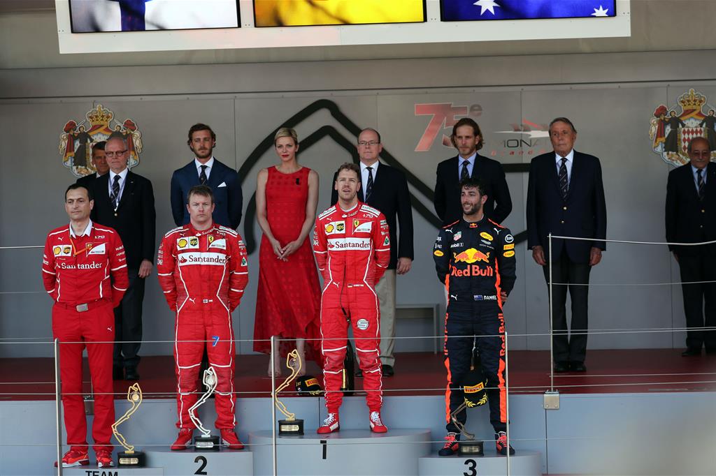 Gp Monaco, doppietta storica per la Ferrari