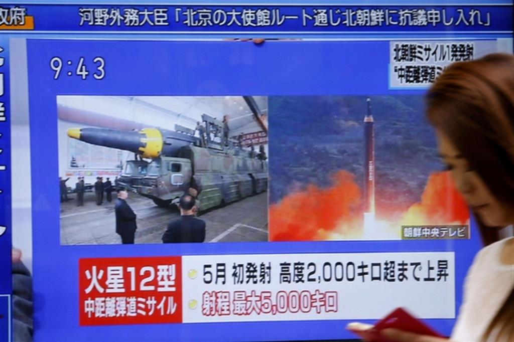 Escalation: missile sorvola il Giappone. L'Onu: «Oltraggioso»