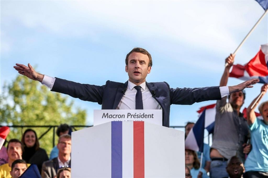 Emmanuel Macron è diventato presidente della Repubblica francese a 39 anni (Ansa/Ap)