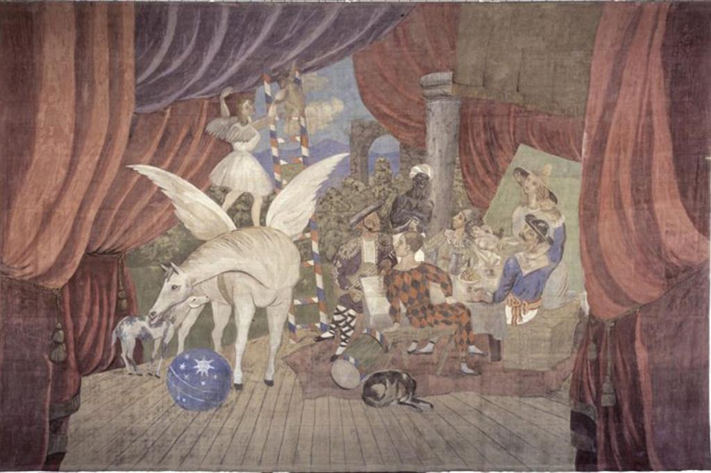 Picasso, Il sipario per l'opera «Parade» (1917)