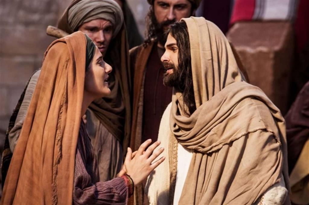 Il cantante libanese Mike Massy nei pani di Gesù nel musical (foto T.Grabhner)
