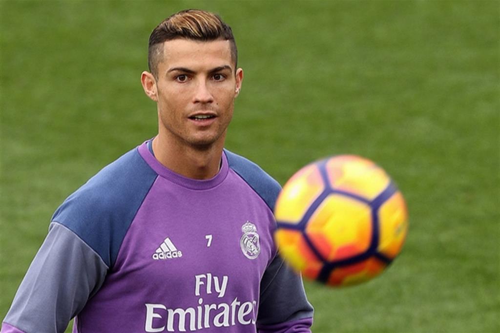 Il calciatore del Real Madrid, Cristiano Ronaldo