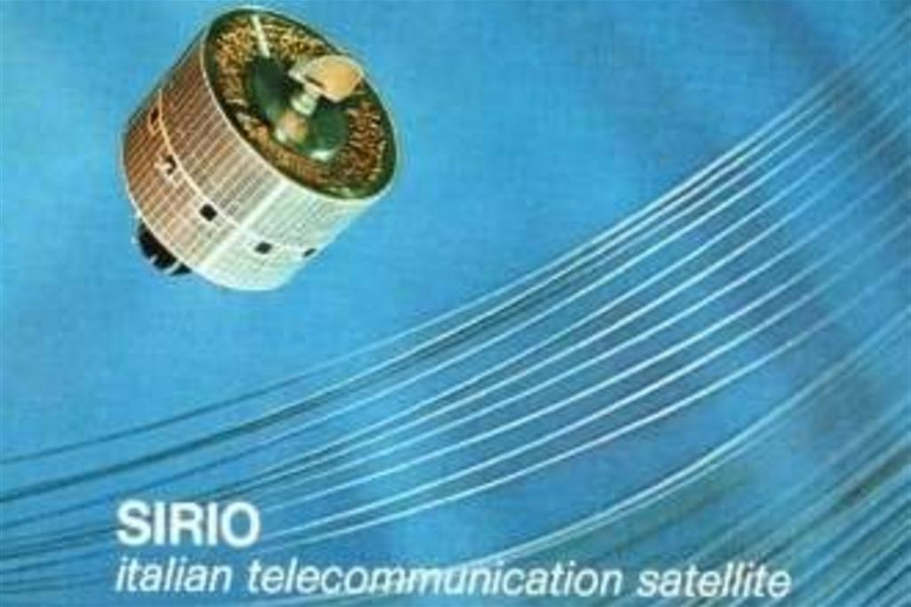Il satellite Sirio (Foto tratta dal sito web dell'Agenzia spaziale italiana)