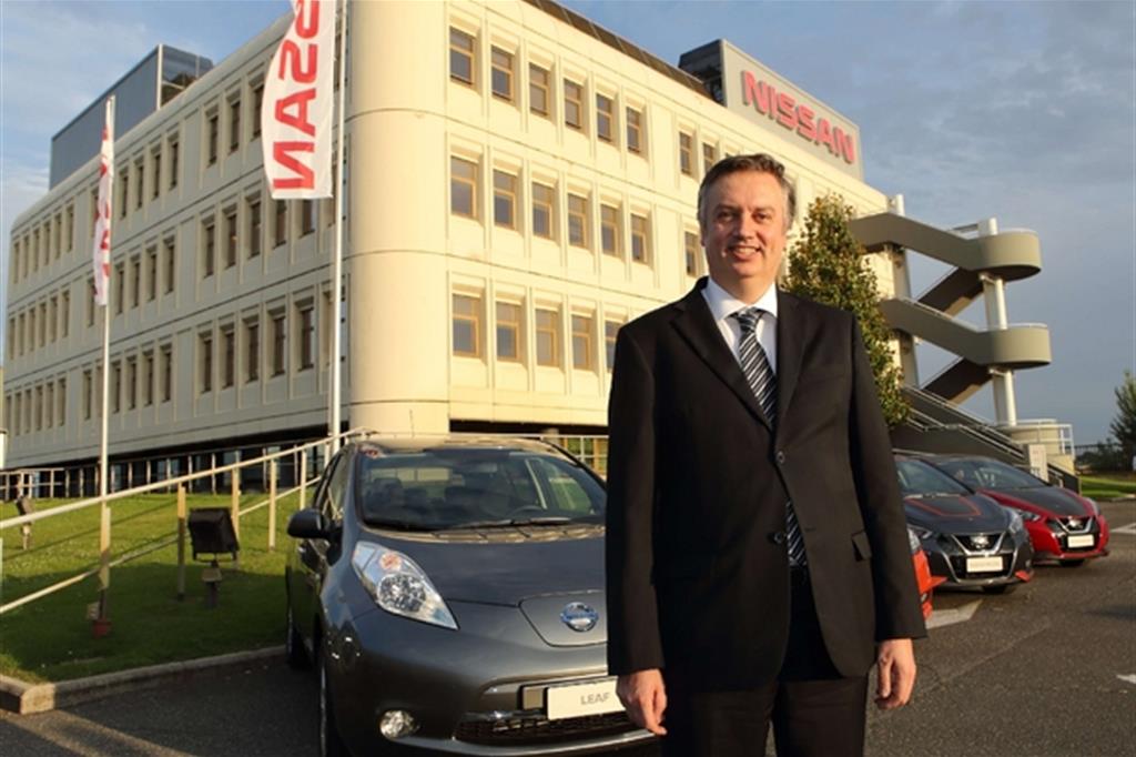 Daniele Schillaci, vice presidente esecutivo vendite e marketing e direttore mondiale dei veicoli elettrici di Nissan