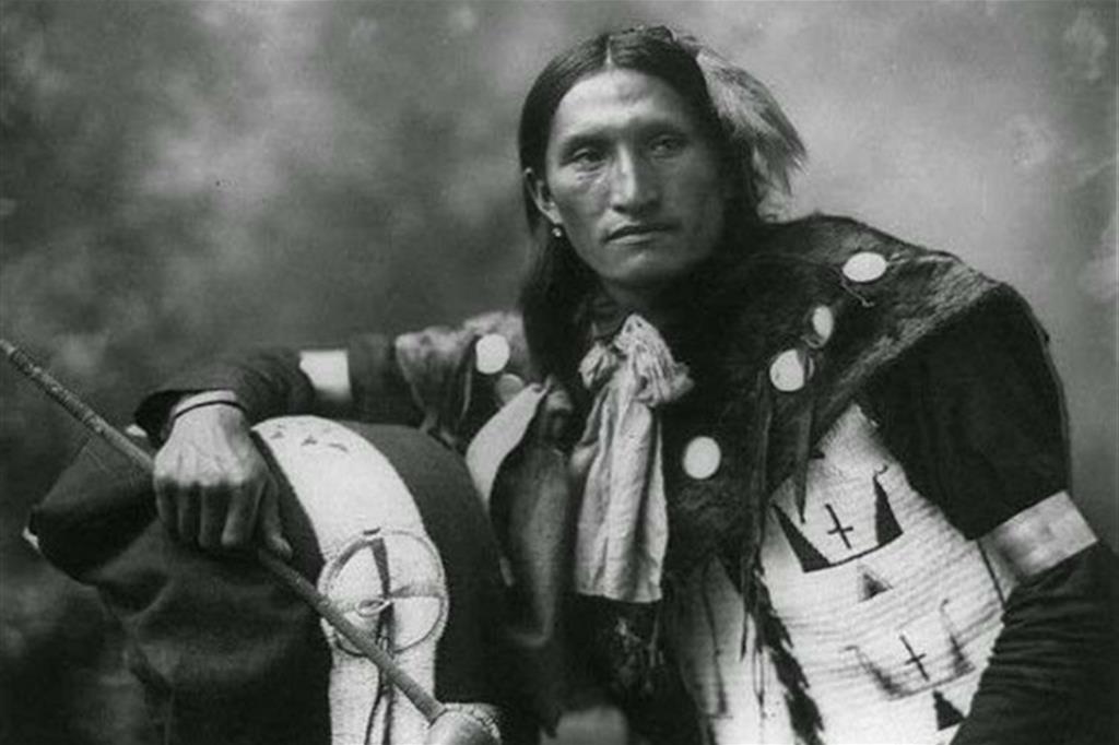 Alce Nero il capo pellerossa dei Sioux