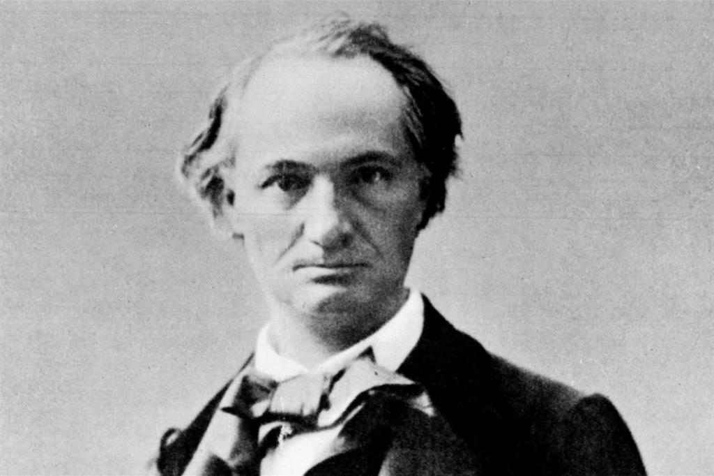 Charles Baudelaire in una fotografia del 1860
