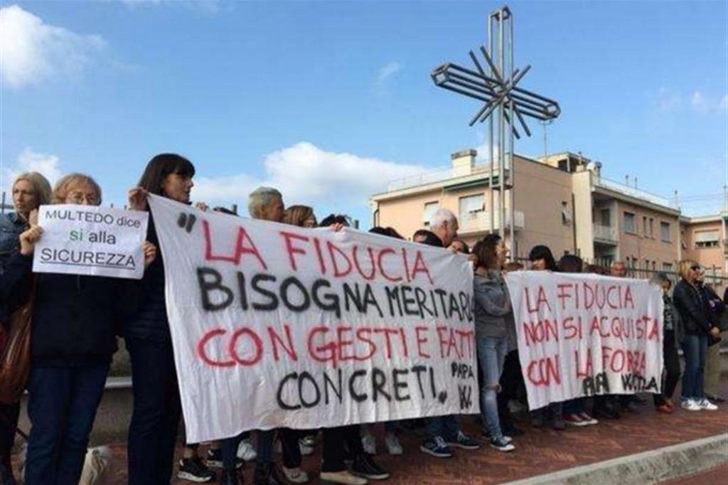 La protesta di Multedo, Genova