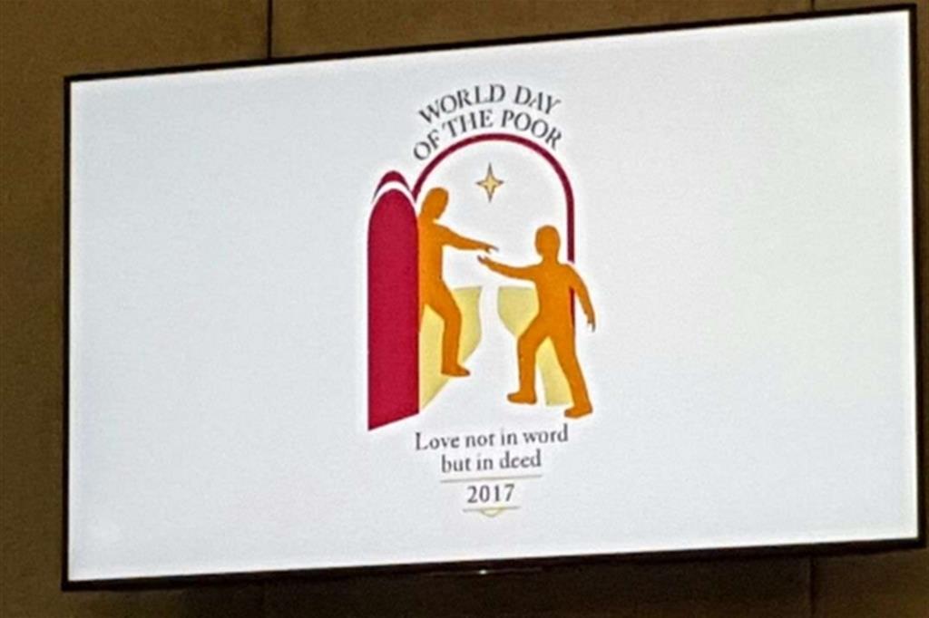 Il logo della Giornata mondiale dei Poveri voluta da Francesco: si celebrerà il prossimo 19 novembre