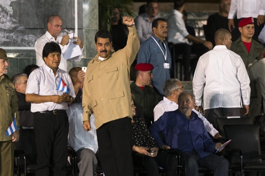 Nicolas Maduro assume pieni poteri, scavalcando l'opposizione (Epa)