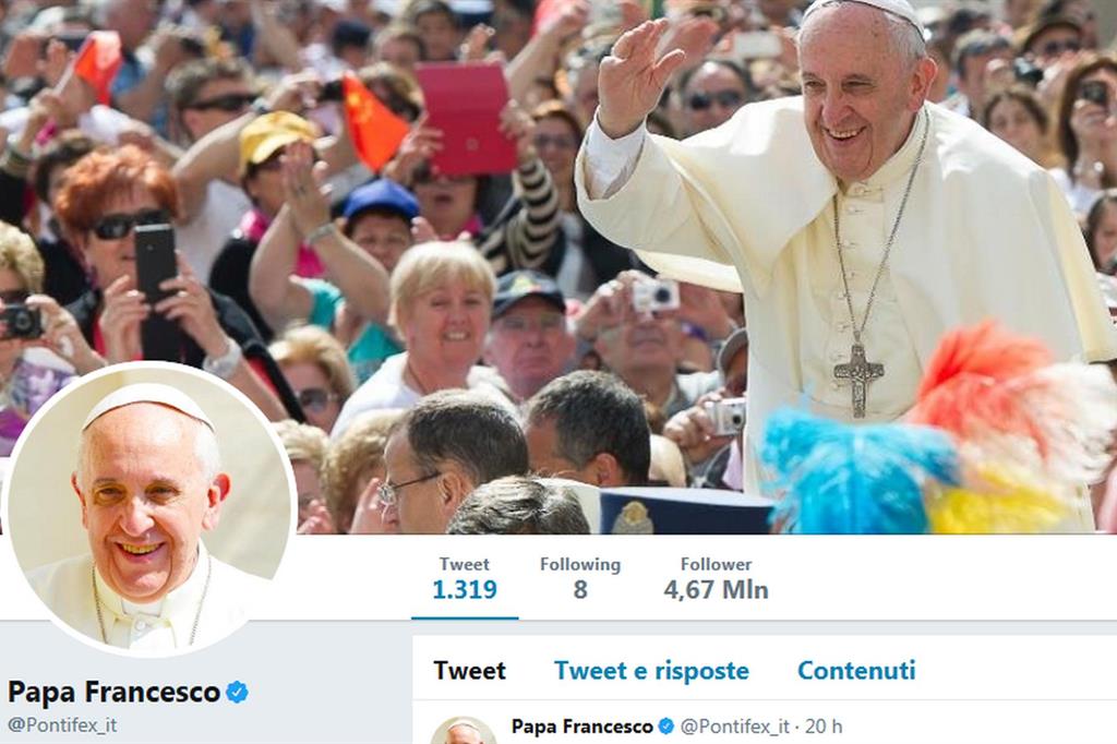 I tweet di @Pontifex superano i 40 milioni di follower