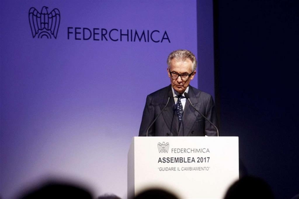 Il neo presidente di Federchimica Paolo Lamberti