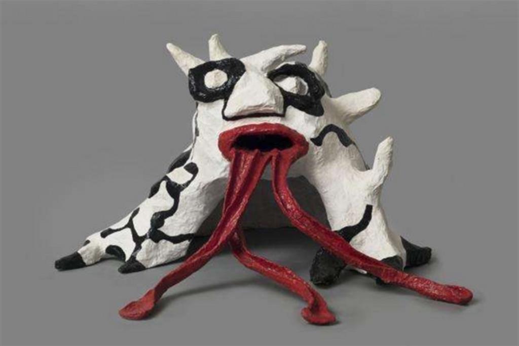 Il bozzetto di Niki de Saint-Phalle per la scultura “Le Golem” (1971)