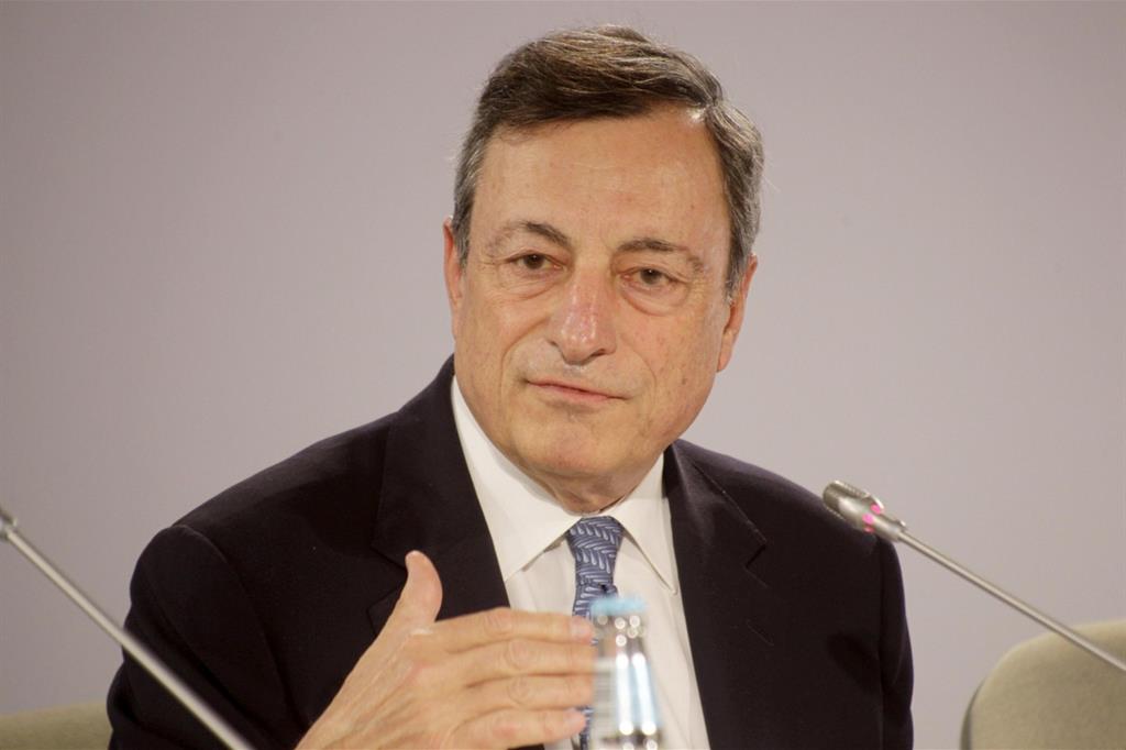 Il presidente della Bce Mario Draghi