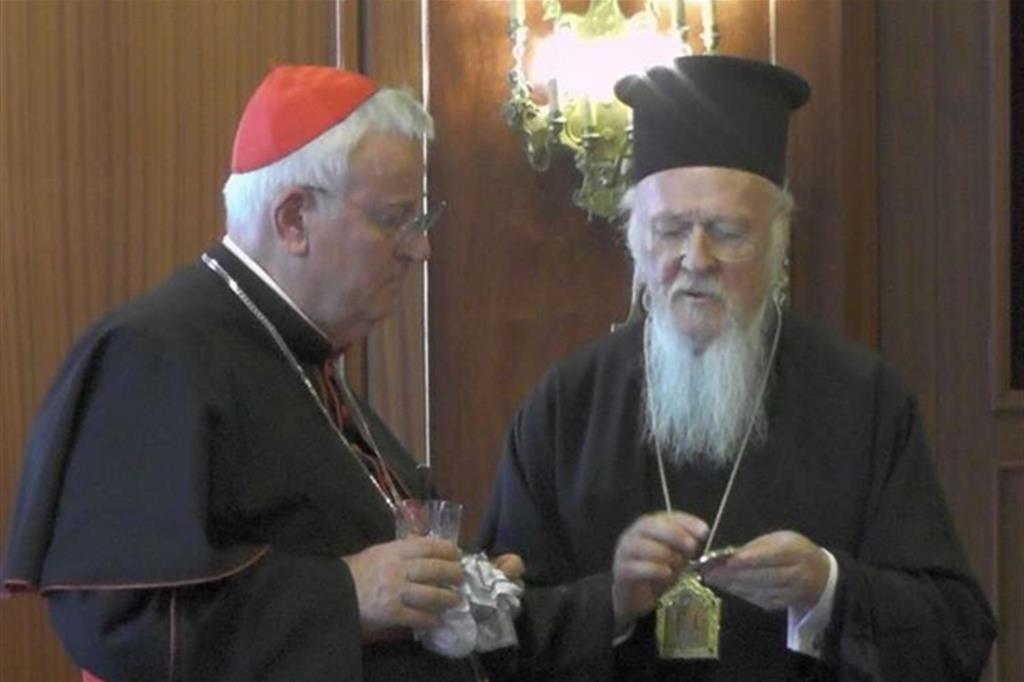 Il cardinale Bassetti e il patriarca Bartolomeo I