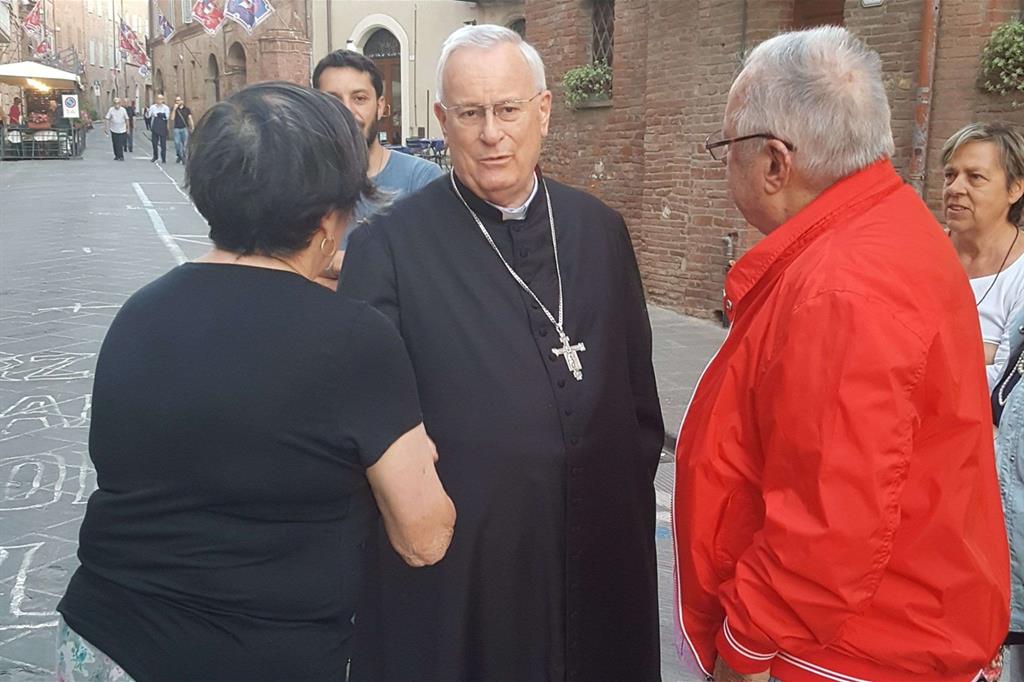 Il presidente della Cei, cardinale Gualtiero Bassetti