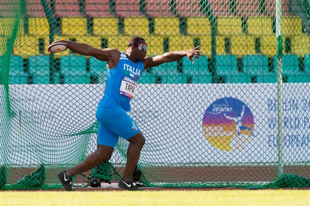 Oney Tapia, 42 anni, nel 2018 medaglia d’oro agli Europei paralimpici nel disco e nel peso (Mantovani/FISPES)