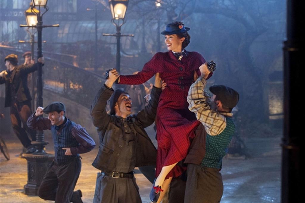 Emily Blunt, la nuova Mary Poppins (Jay Maidment/Disney via AP)