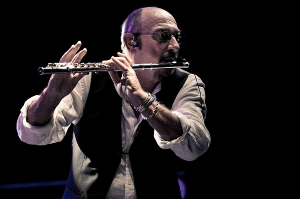 Ian Anderson, 70 anni, voce e flauto dei Jethro Tull